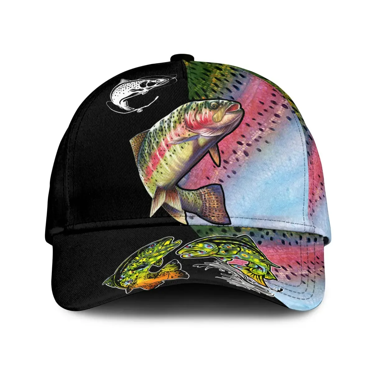 Hunting Dog Outdoor - Boné de beisebol masculino cervos lobo