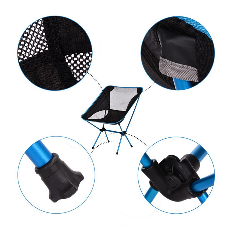 Compact Folding Camping Backpa - Outdoor Hunting Chair avaliação e preço