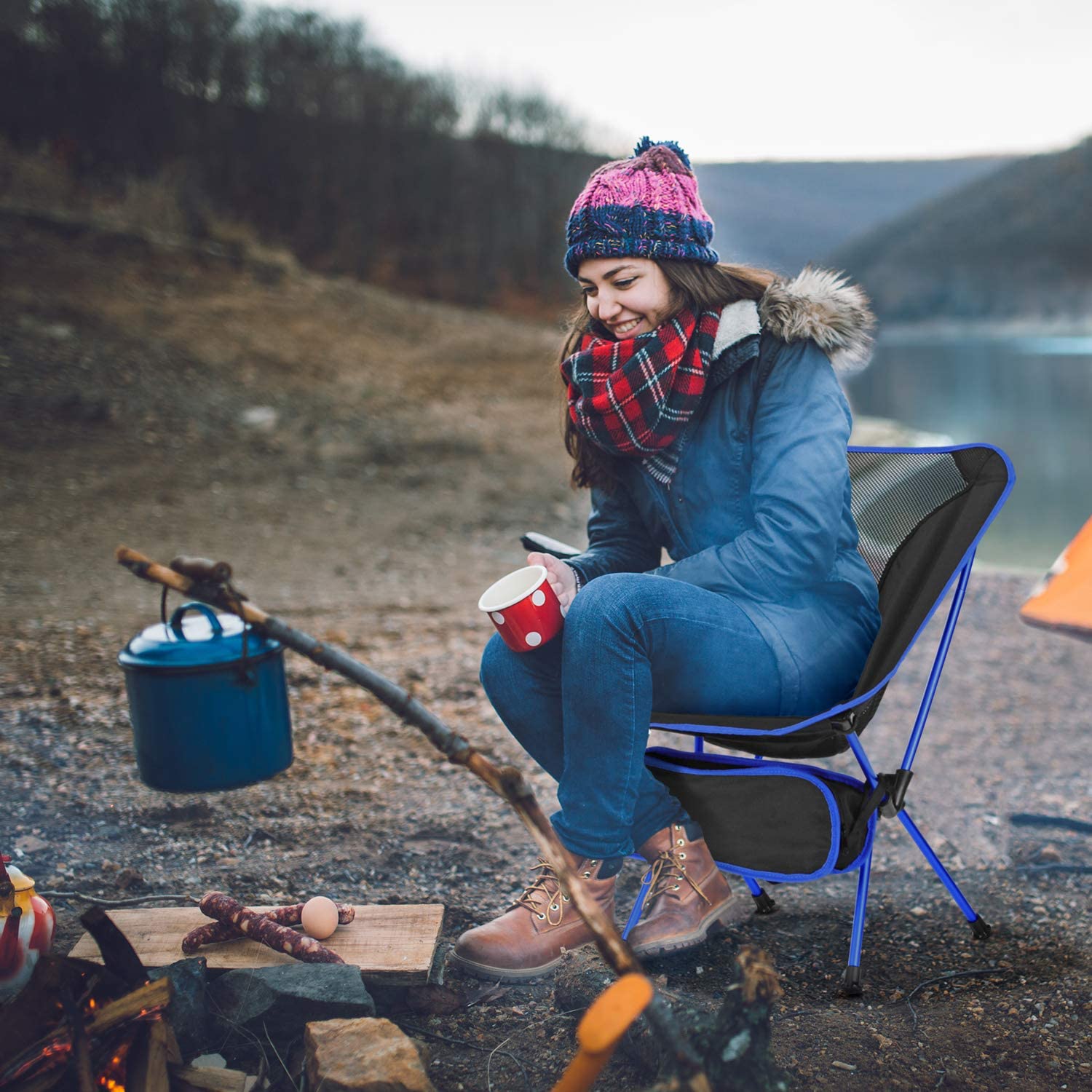 Cadeira dobrável ultraleve des - Outdoor Hunting Chair avaliação e preço