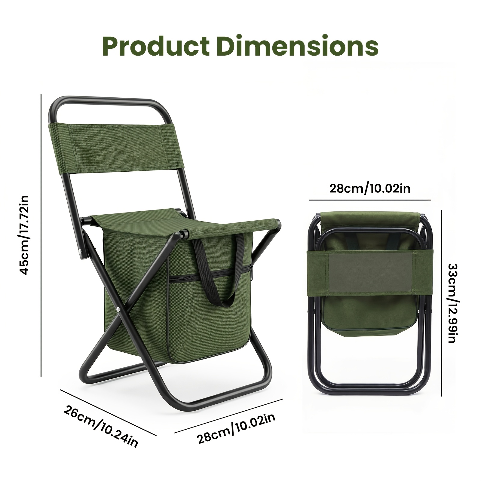Cadeira de Camping 2 em 1 com  - Outdoor Hunting Chair avaliação e preço