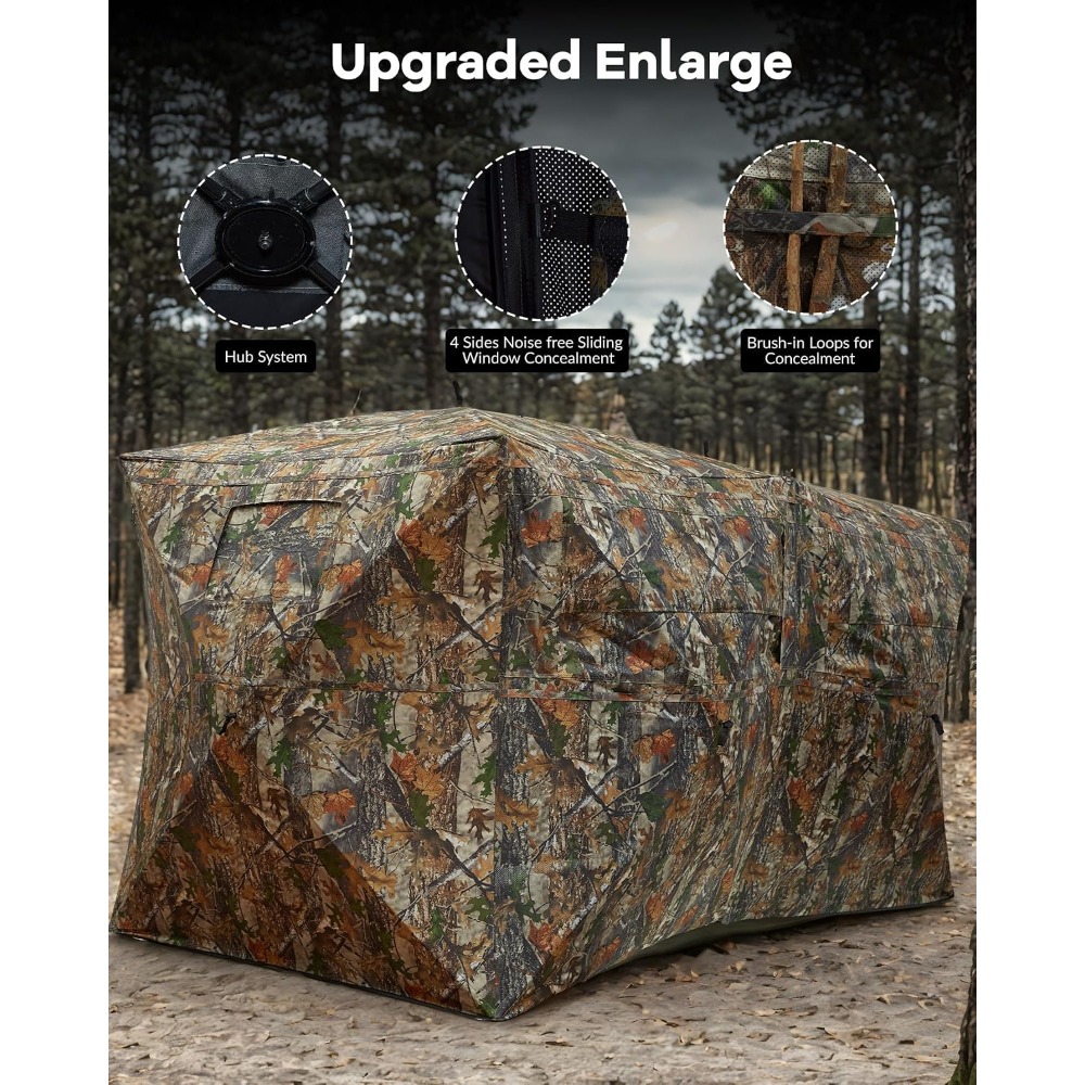 Abrigo de Caça Pop-Up com Visi - Hunting & Outdoor As avaliação e preço