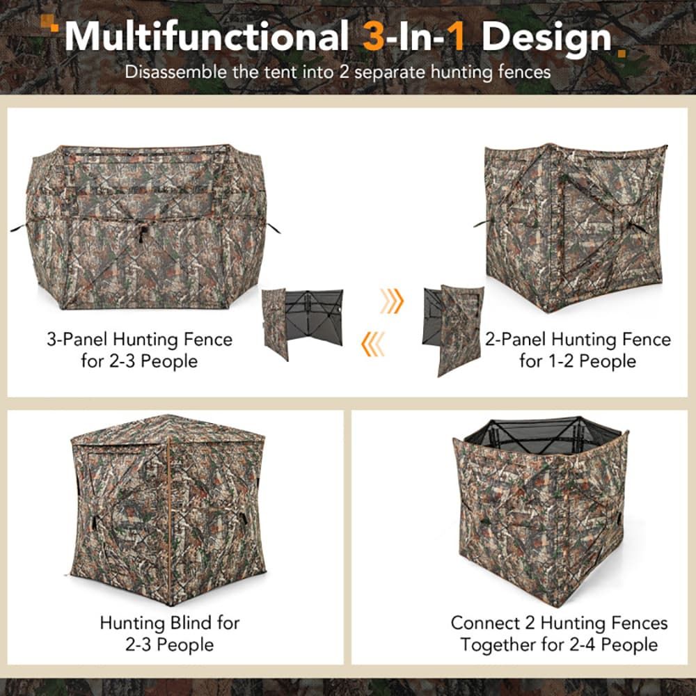 Abrigo de Caça Desmontável 5 e - Hunting & Outdoor As avaliação e preço