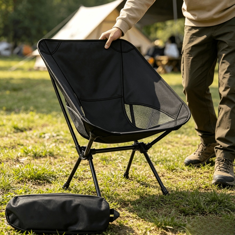Cadeira de camping dobrável, p - Outdoor Hunting Chair avaliação e preço
