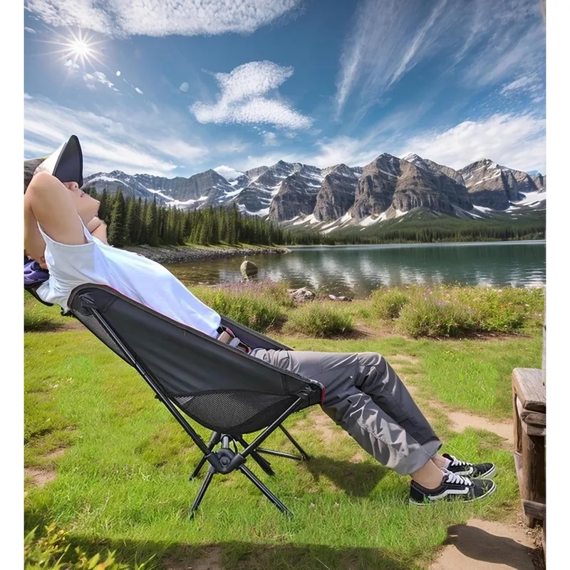 Cadeira de camping dobrável, p - Outdoor Hunting Chair avaliação e preço