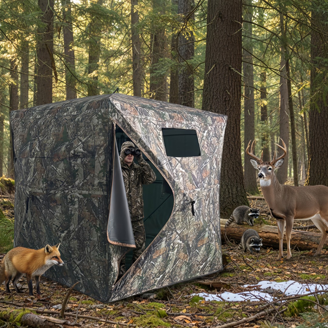 Abrigo de Caça Camuflado Pop-U - Hunting & Outdoor As avaliação e preço