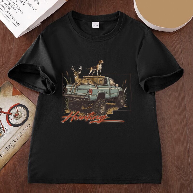 Camiseta de Caça com Estampa d - Hunting Dog Outdoor avaliação e preço
