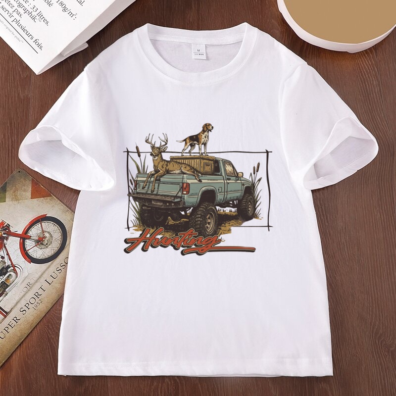 Camiseta de Caça com Estampa d - Hunting Dog Outdoor avaliação e preço